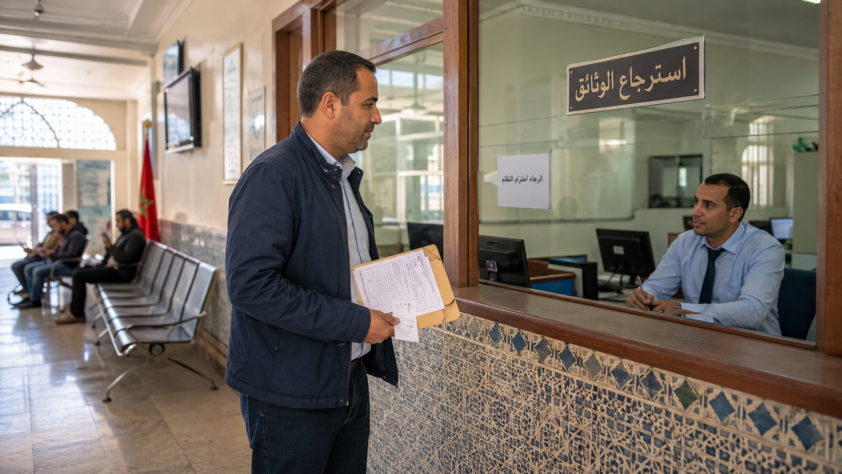 استرجاع رخصة السياقة والوثائق المحجوزة بعد مخالفة السير في المغرب